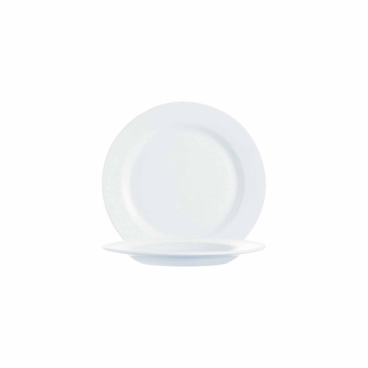 Intensity White, Teller flach ø 160 mm weiß